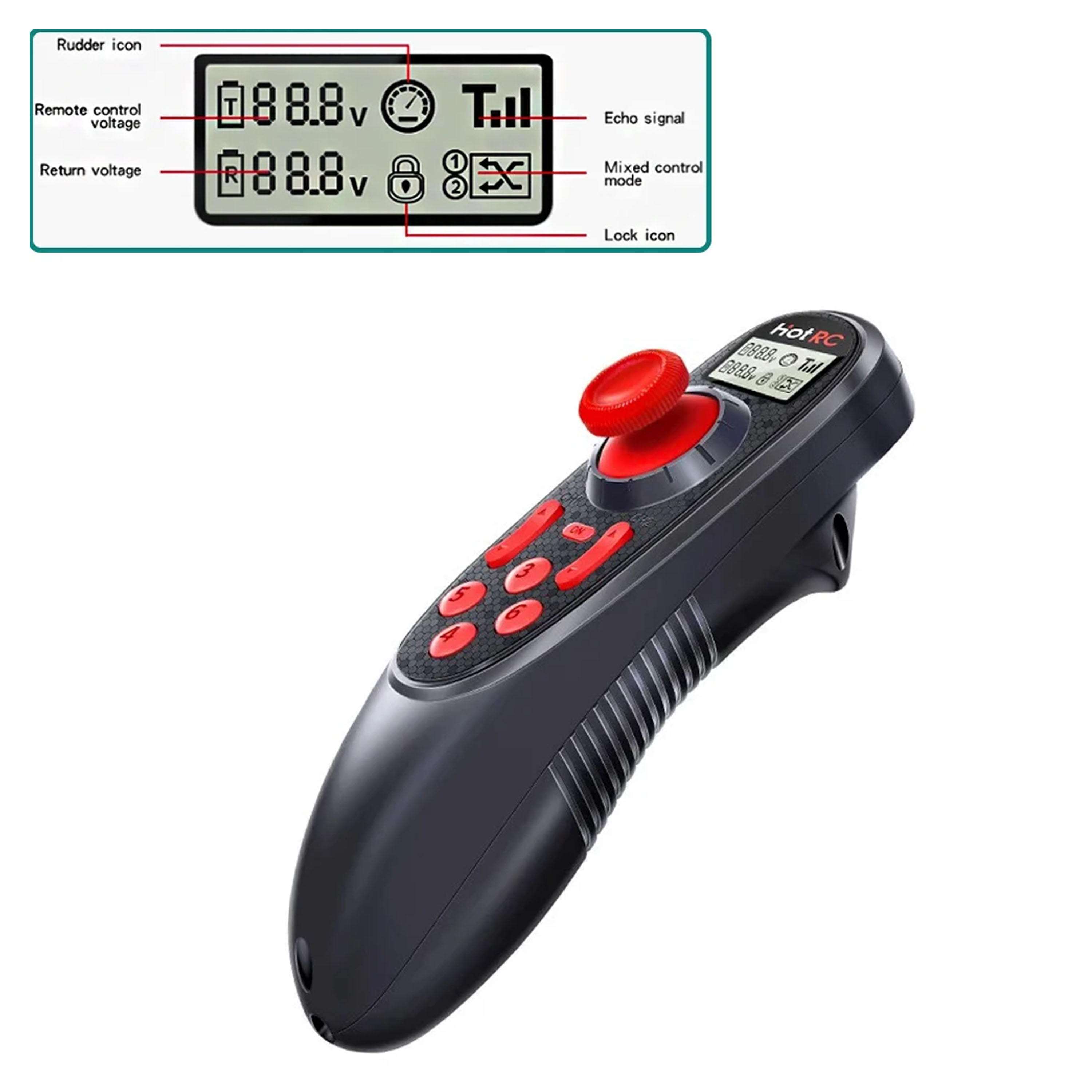 Système radio HOTRC DS-600 DS6 - Brushless Motor Thrust Test Stand avis et prix