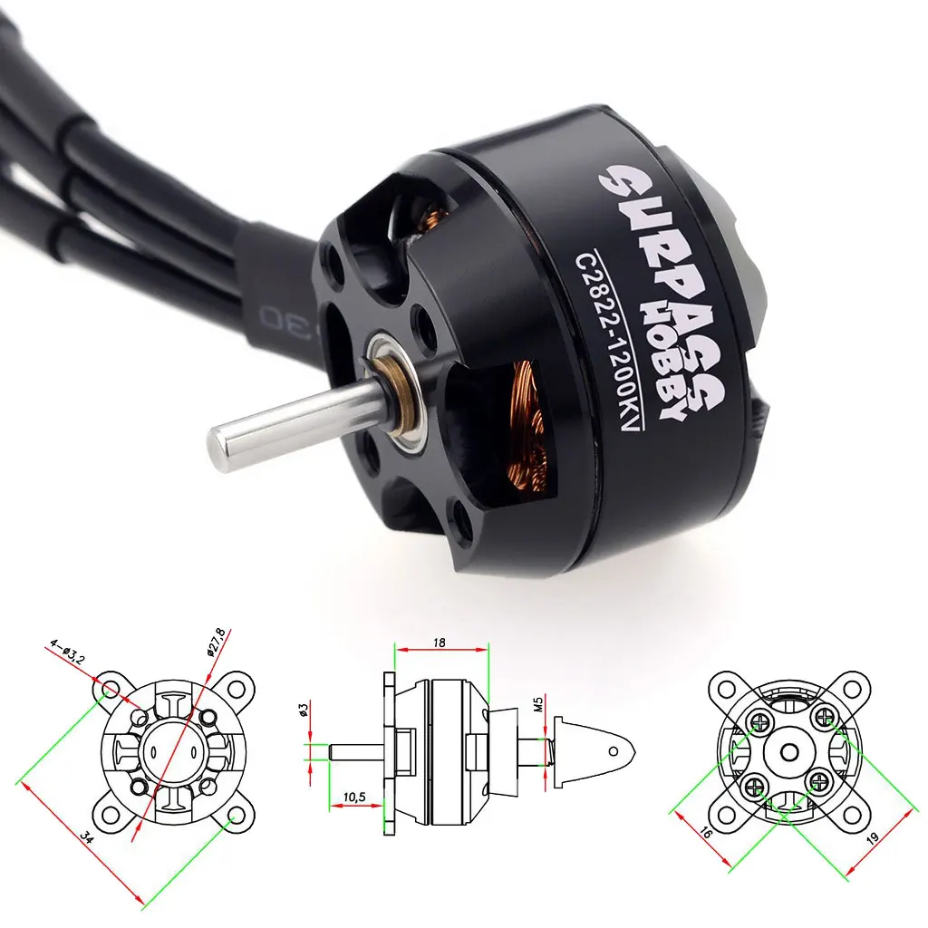 SURPASS HOBBY 2822 2826 2830 2 - Brushless Motor Thrust Test Stand avis et prix